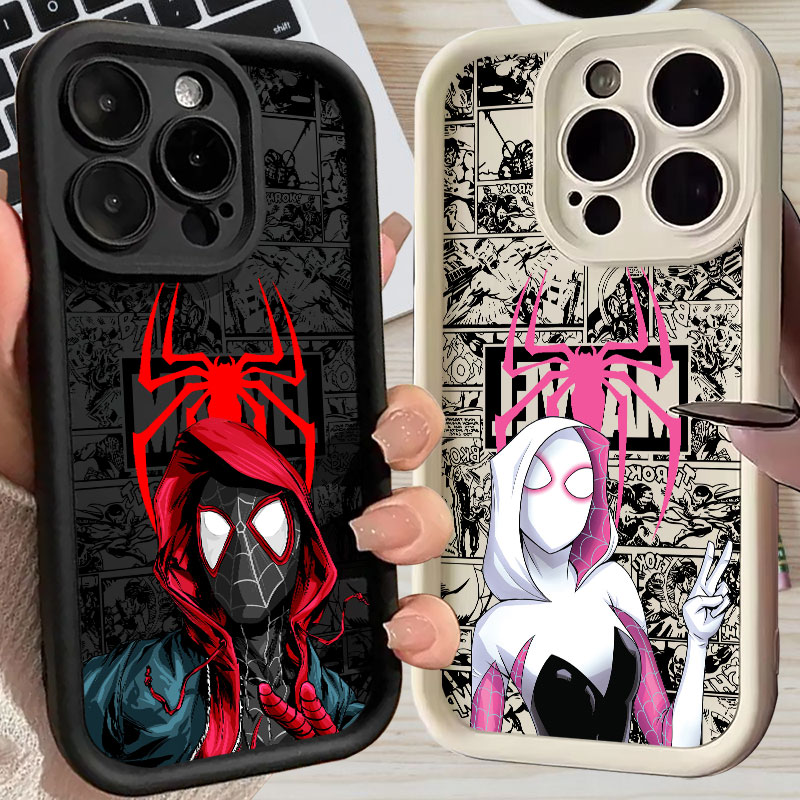 Apple Iphone 15 Pro Max - スパイダーマン マイルズ・モラレス グウェン マーベルコミックスケース Apple iPhone