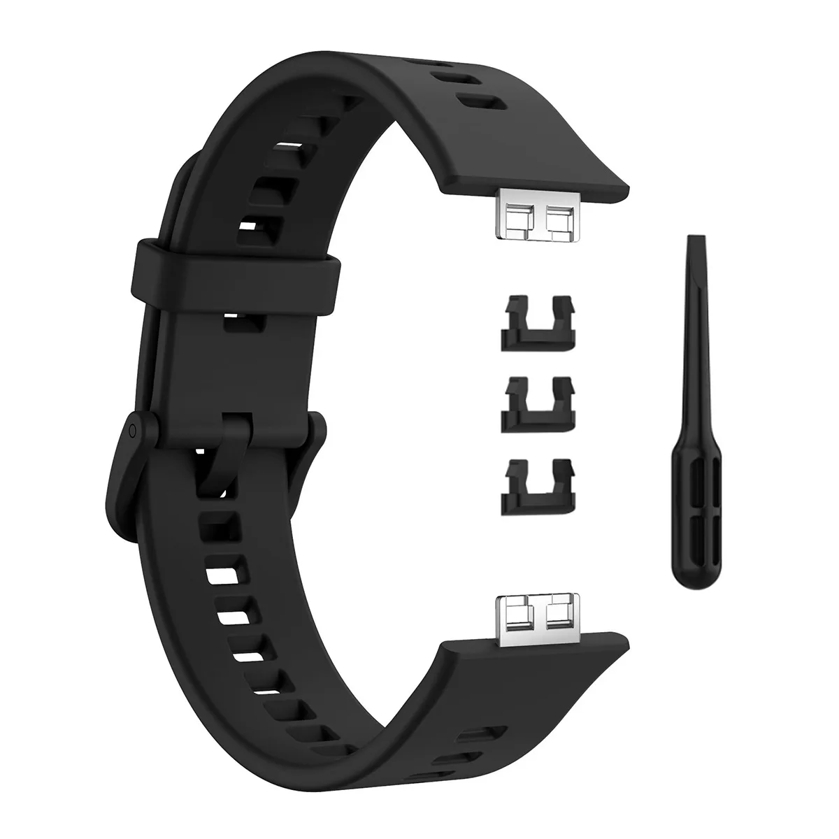 Smart Watch Accessories - Huawei Watch FIT 1用シリコンバンド スマートウォッチアクセサリー 交換用リストバンド