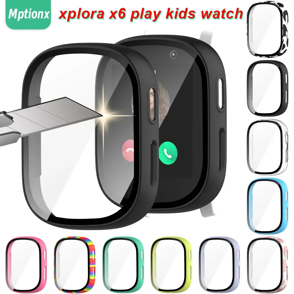 Garmin Smartwatch Accessories - Xploar-子供のためのx6プレイスマートウォッチスクリーン,完全な保護アクセサリー,xplora x5 playの完全な保護