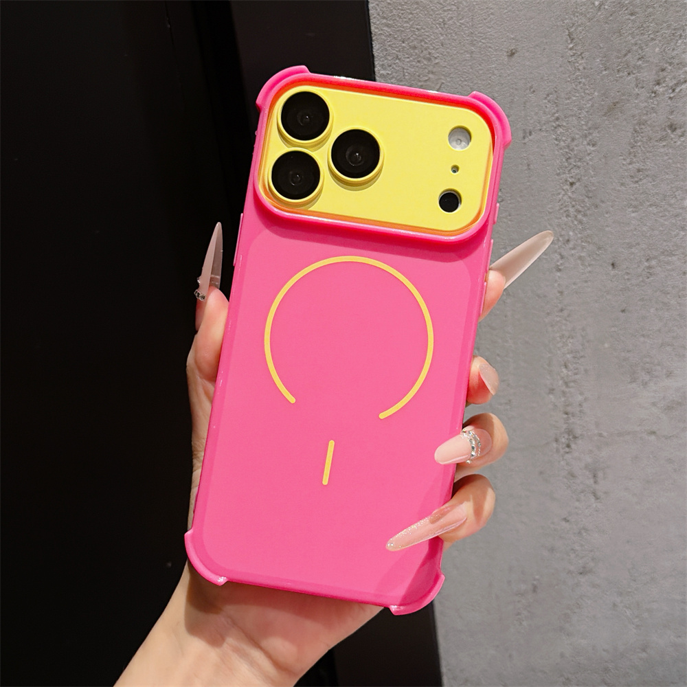 Apple Iphone 15 Pro Max - コントラストカラーアーマーケース iPhone 17 16 15 Pro