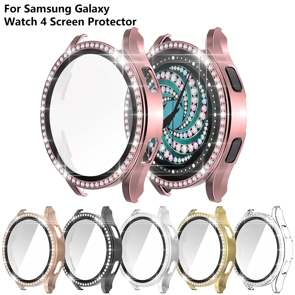 Accessories For Galaxy Watch 5 - ガラス + ケース Samsung Galaxy Watch
