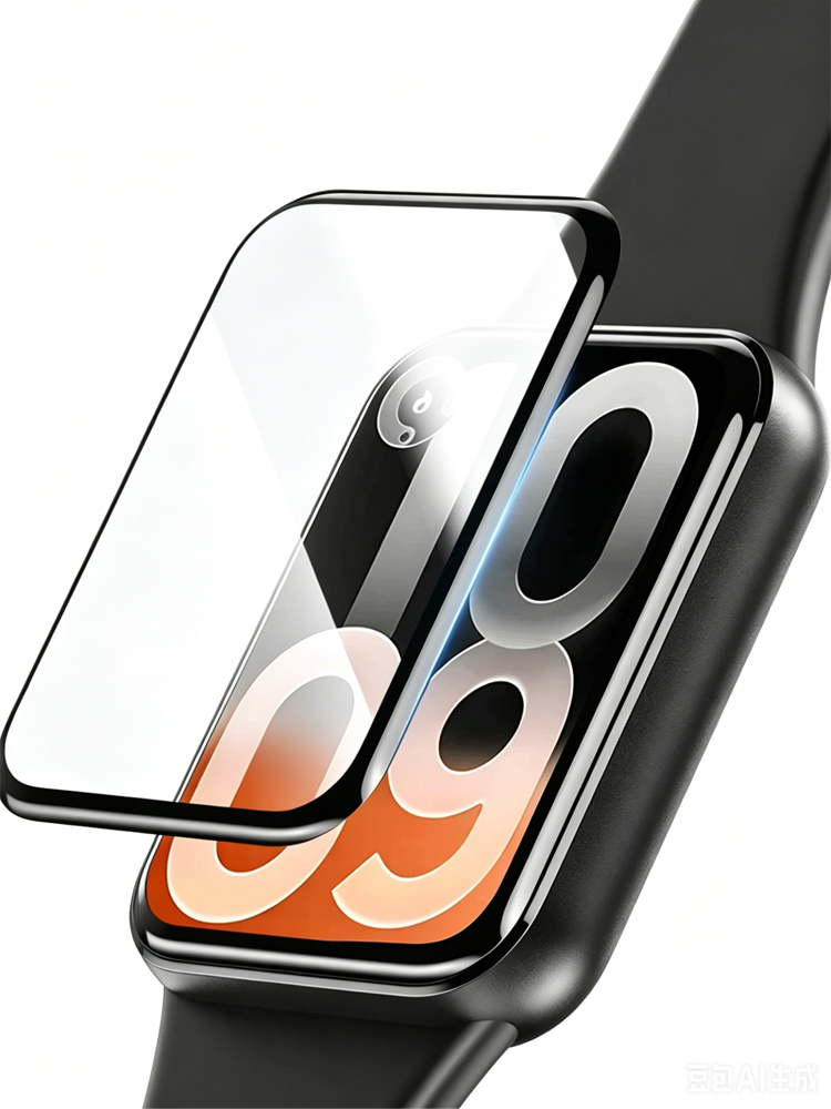 Smartwatch Band Accessories - 保護フィルム Xiaomi Band 10 Pro スクリーンプロテクター湾曲エッジ保護フィルムカバー