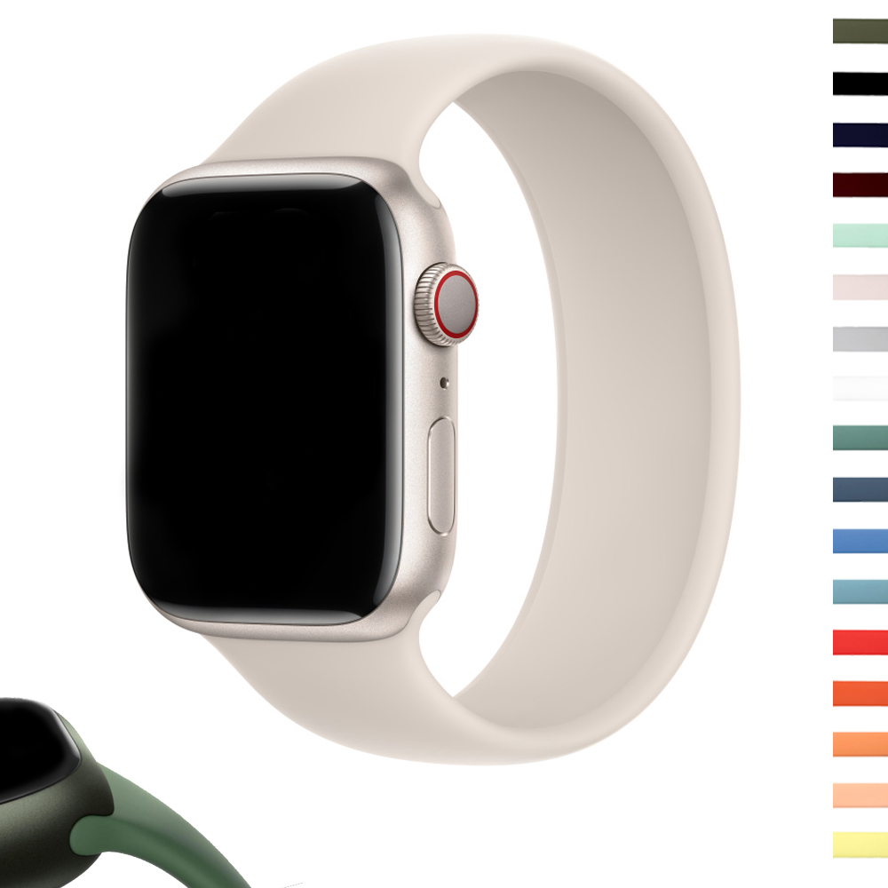 Solo Loop Strap - URVOI シリコンループ Apple Watch Ultra 3