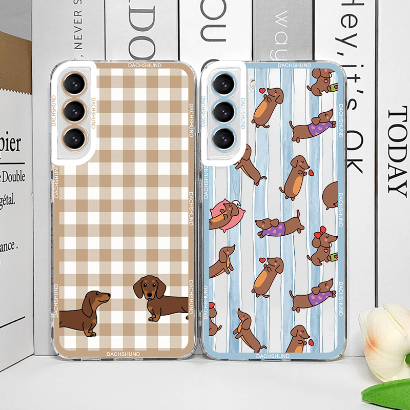 Oppo Reno 12 - 可愛い動物ソーセージドッグ柄スマホケース Oppo Reno 13F 12 11