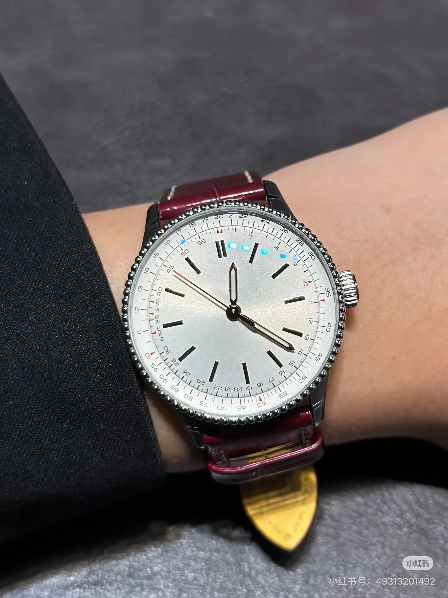 Accessories With Watch - A185 ストア 45mm メンズ高級腕時計、904L スチール製、自動巻きムーブメント、絶妙な伝統と職人技の卓越性-b