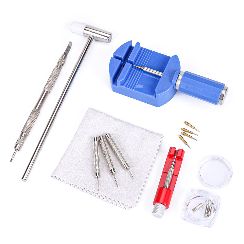 Tool Kit Strap Change - 時計修理ツール変更金属ブレスレットインターセプト除去スチールストラップベルト取り付けユニバーサル時計ストラップリムーバー