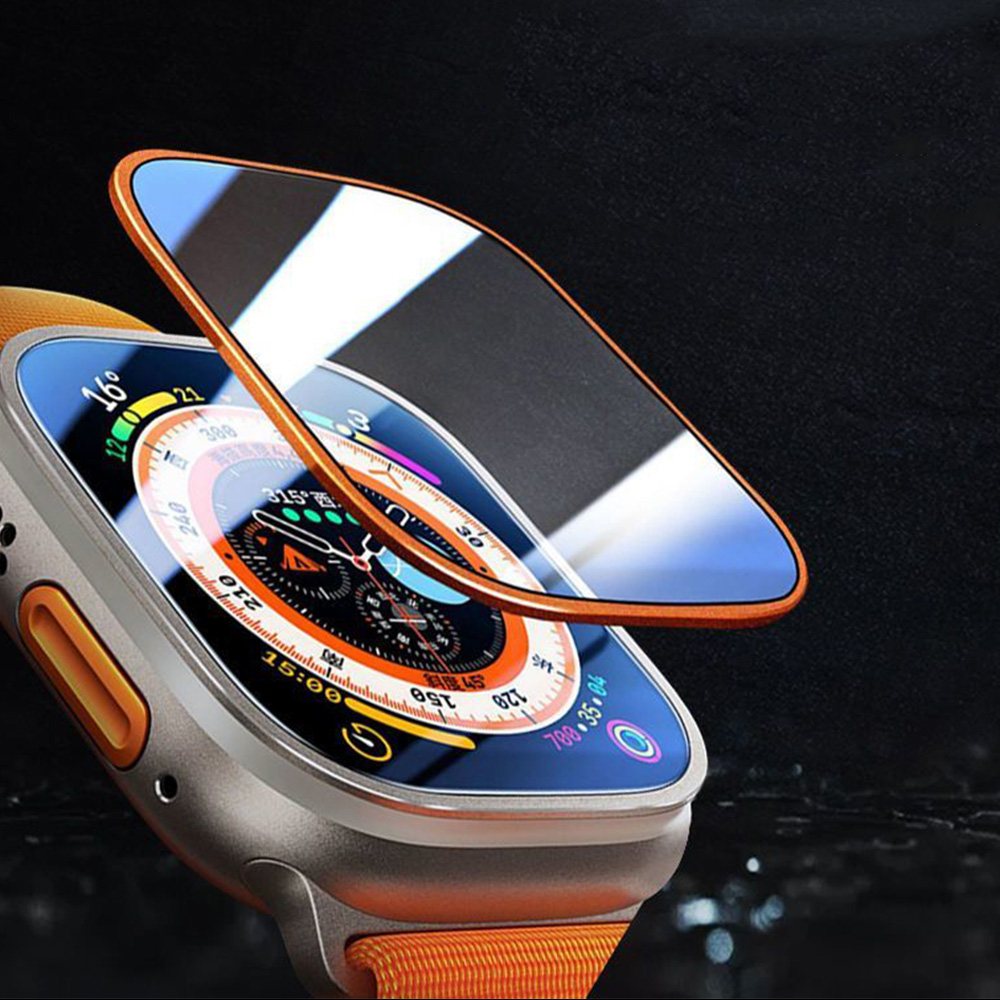 Smartwatch Band Accessories - 強化ガラスフィルム Apple Watch ウルトラ 49 ミリメートル
