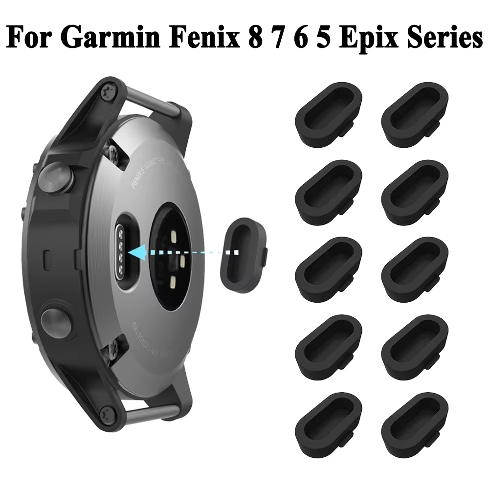 Garmin Smartwatch Accessories - シリコン製防塵栓 ガーミン フェニックス 8 E 7