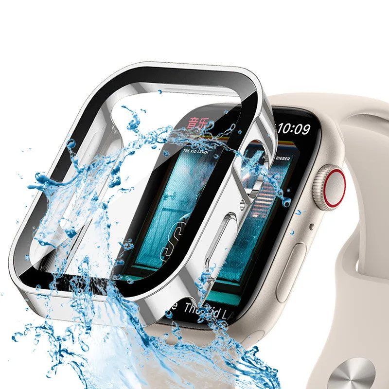 Watch Case Bumper - 防水ハード PC スクリーンプロテクター Apple Watch 10
