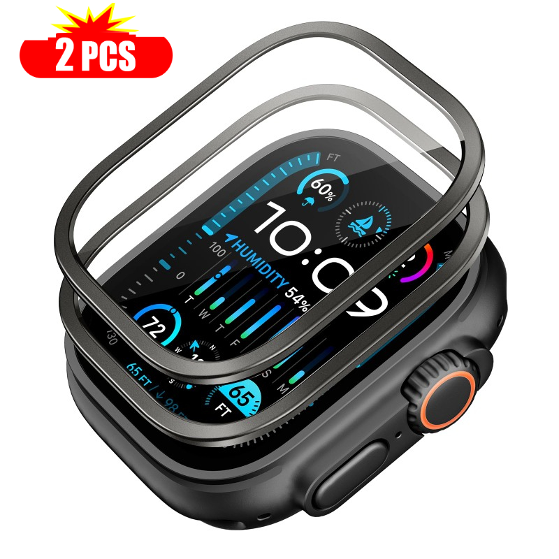 Smart Watch Accessories - 2 個強化ガラス Apple Watch ウルトラ 49