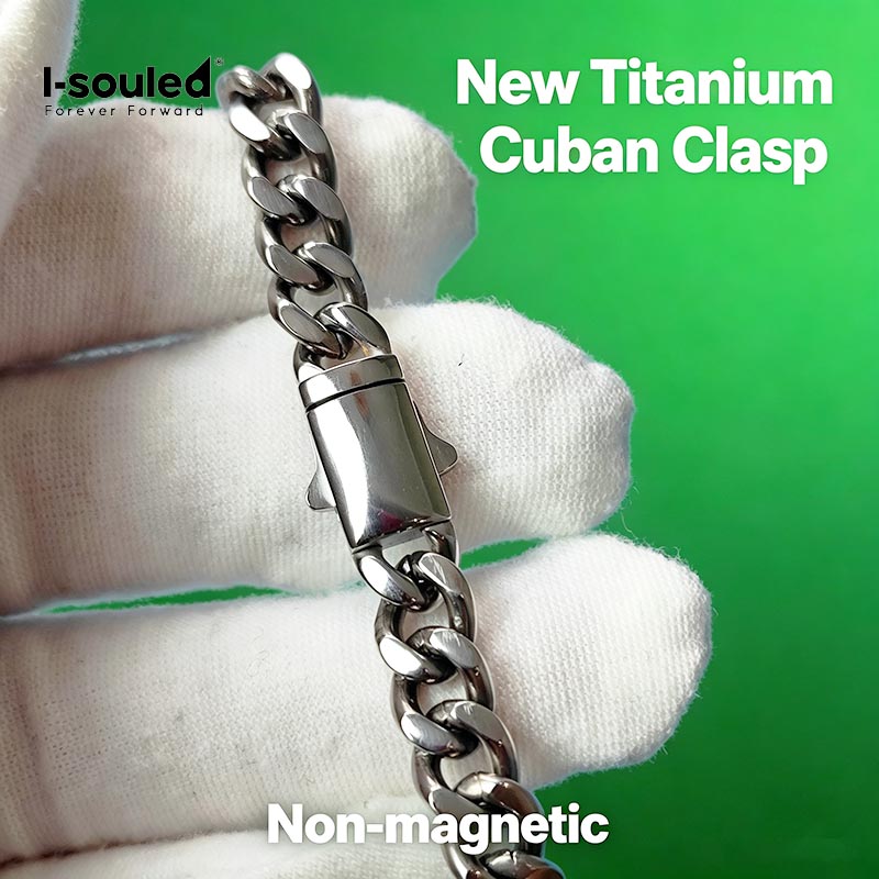 7mmソリッドチタンブレスレット 軽量 抗アレルギー キュー - Ceramic Link Bracelet のレビューと価格