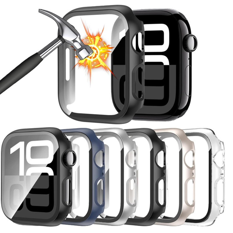 強化ガラス + ケース Apple Watch 44 ミリメ - Smartwatch Band Accessories のレビューと価格