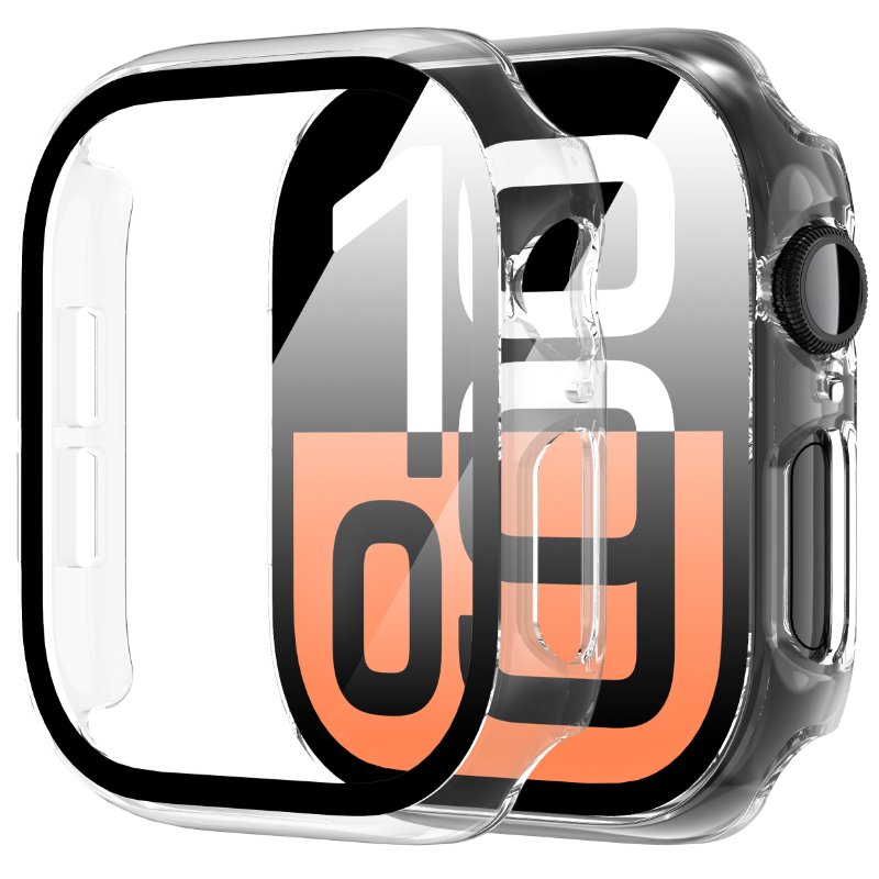 強化ガラス + ケース Apple Watch 44 ミリメ - Smartwatch Band Accessories のレビューと価格