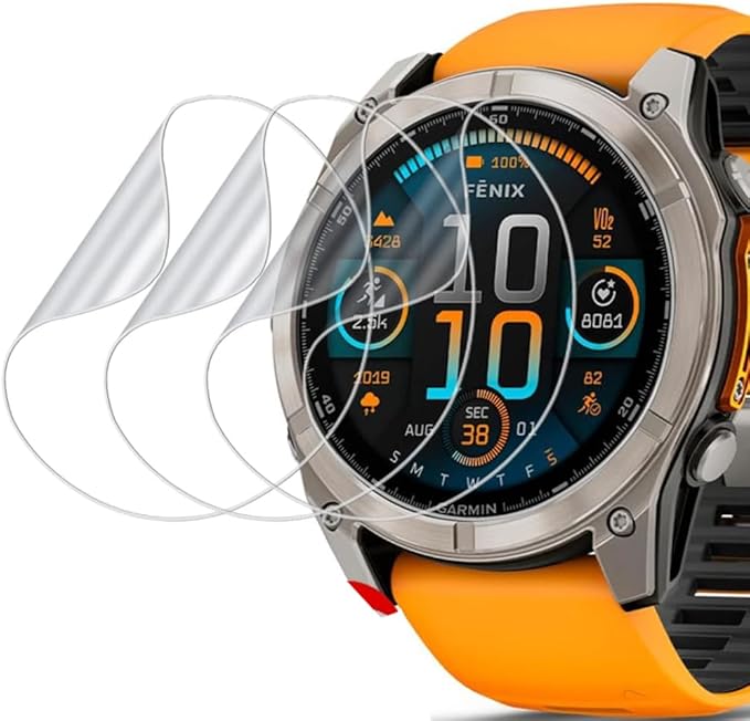 1-3 個のヒドロゲルフィルムガーミンフェニックス 8 51 - Garmin Smartwatch Accessories のレビューと価格