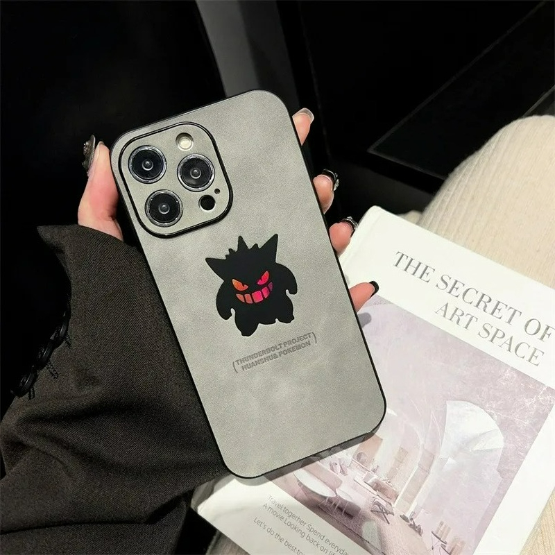 漫画アニメゲンガー革風レーザー加工スマホケース iPhone - Apple Iphone 15 Pro Max のレビューと価格