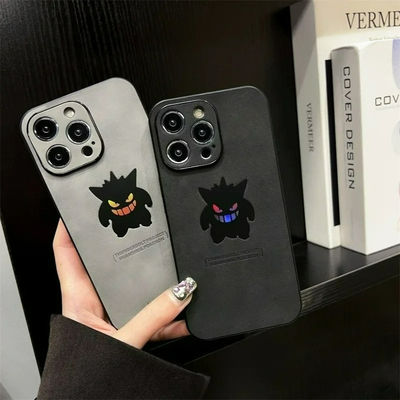 漫画アニメゲンガー革風レーザー加工スマホケース iPhone - Apple Iphone 15 Pro Max のレビューと価格