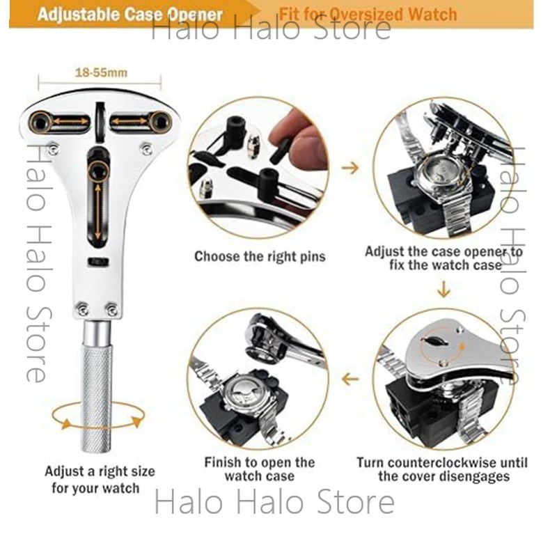 時計修理工具 ストラップ取り外し バックカバー開け替え 電池 - Tool Kit Strap Change のレビューと価格