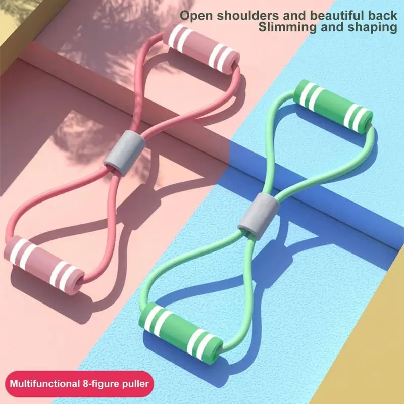 フィットネス抵抗バンド ハンドル付き ポータブル 男女兼用  - Milanaise Mesh Band のレビューと価格