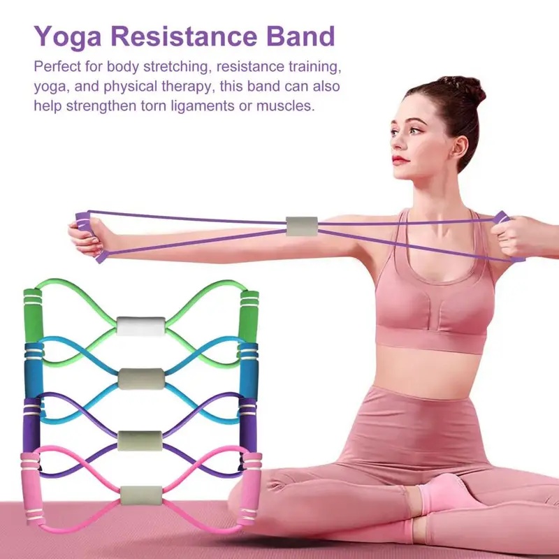 フィットネス抵抗バンド ハンドル付き ポータブル 男女兼用  - Milanaise Mesh Band のレビューと価格