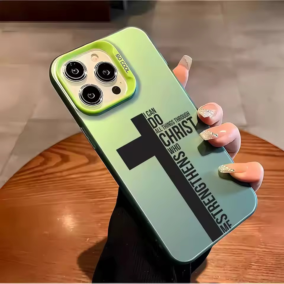 指紋防止クロス聖書柄iPhoneケース iPhone 17  - Apple Iphone 15 Pro Max のレビューと価格