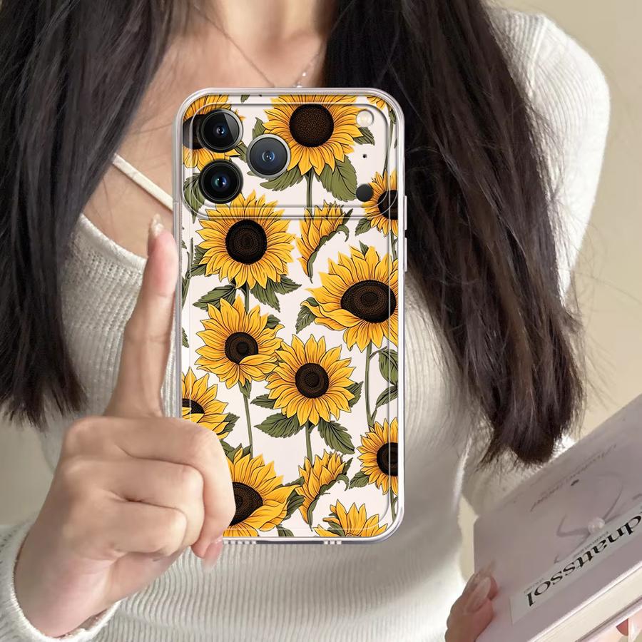 かわいいひまわり柄ケース Apple iPhone 17 P - Apple Iphone 15 Pro Max のレビューと価格