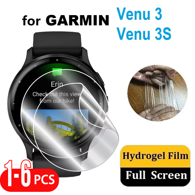 ガーミン Venu 3s フルカバー HD クリアソフトフィ - Garmin Smartwatch Accessories のレビューと価格