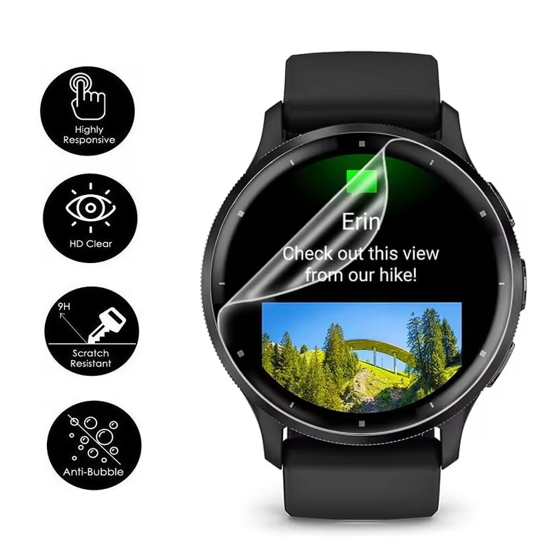 ガーミン Venu 3s フルカバー HD クリアソフトフィ - Garmin Smartwatch Accessories のレビューと価格