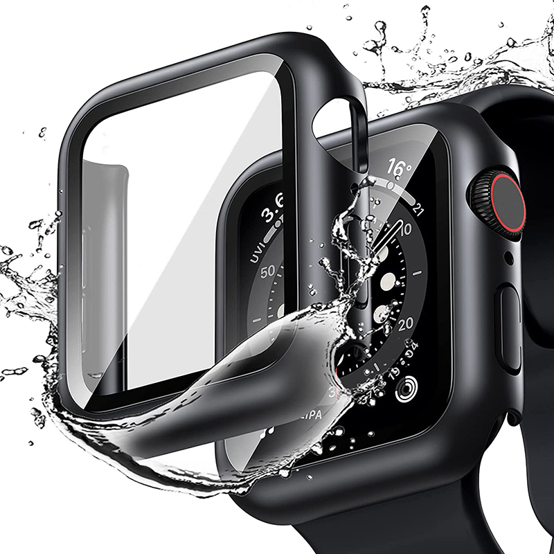 強化ガラス + カバー Apple Watch 9 8 41 - Garmin Smartwatch Accessories のレビューと価格