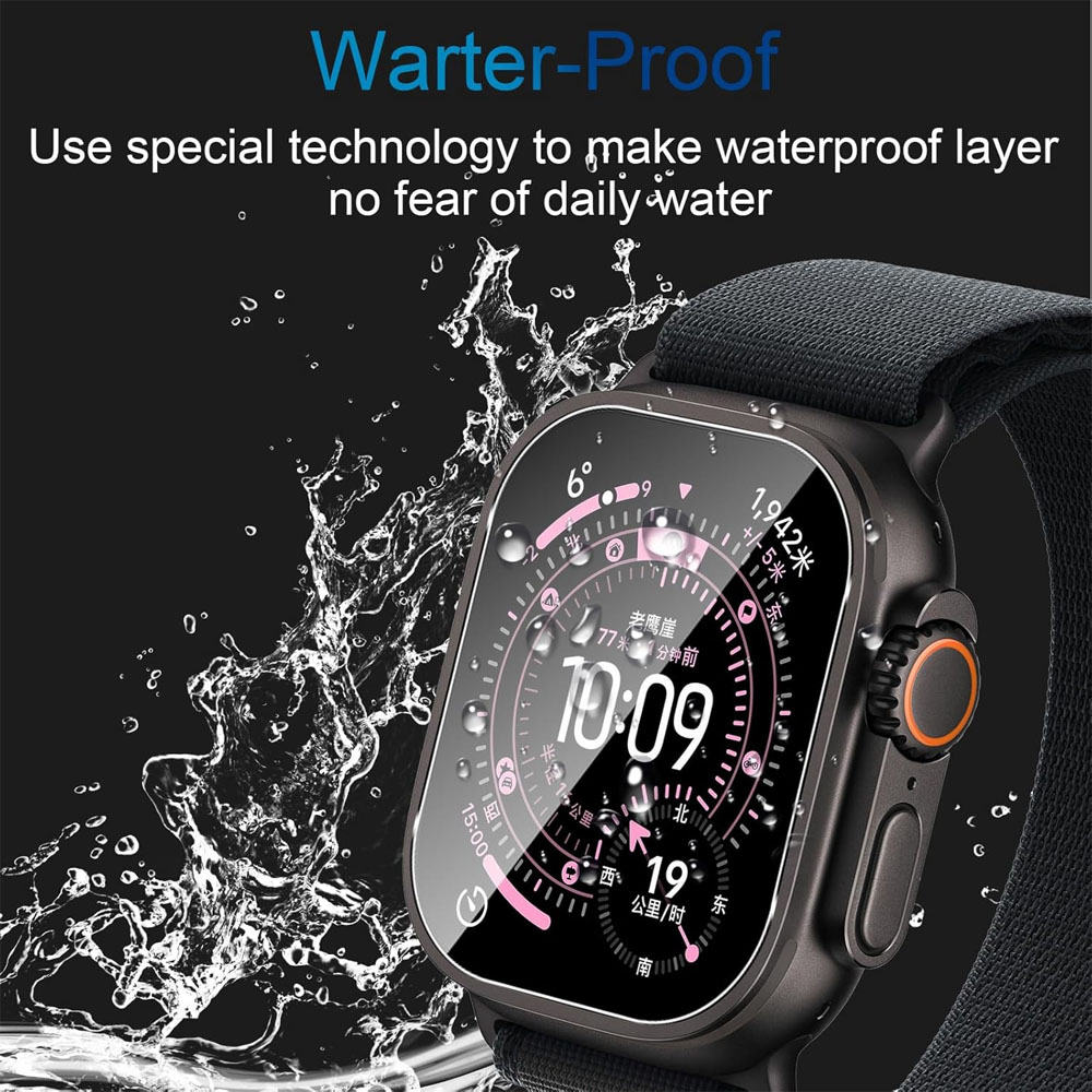 Apple Watch Ultra 3 49mm用強化ガラス - Watch Case Bumper のレビューと価格