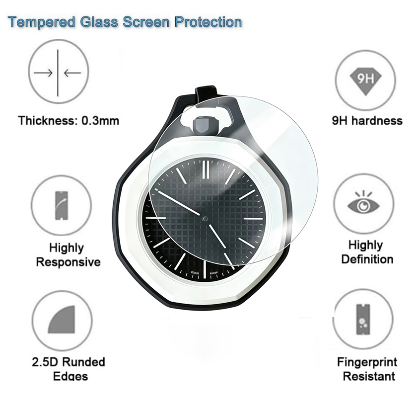 スウォッチ X AP ロイヤルポップ懐中時計用スクリーンプロ - Watch Face Protector のレビューと価格