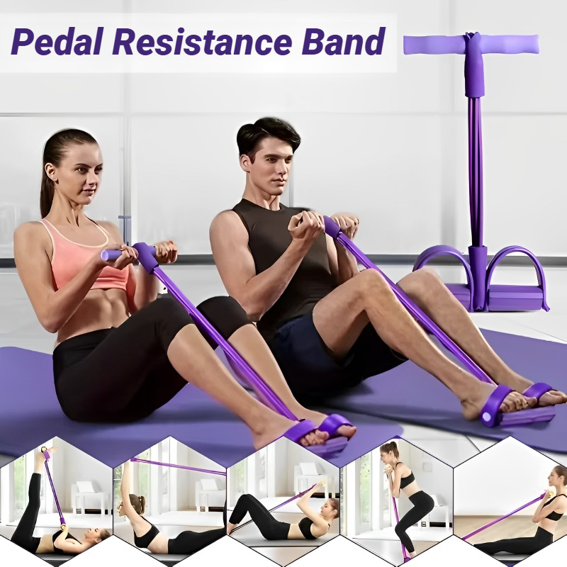 O型4チューブペダルテンショナー多機能家庭用フィットネス機器 - Milanaise Mesh Band のレビューと価格