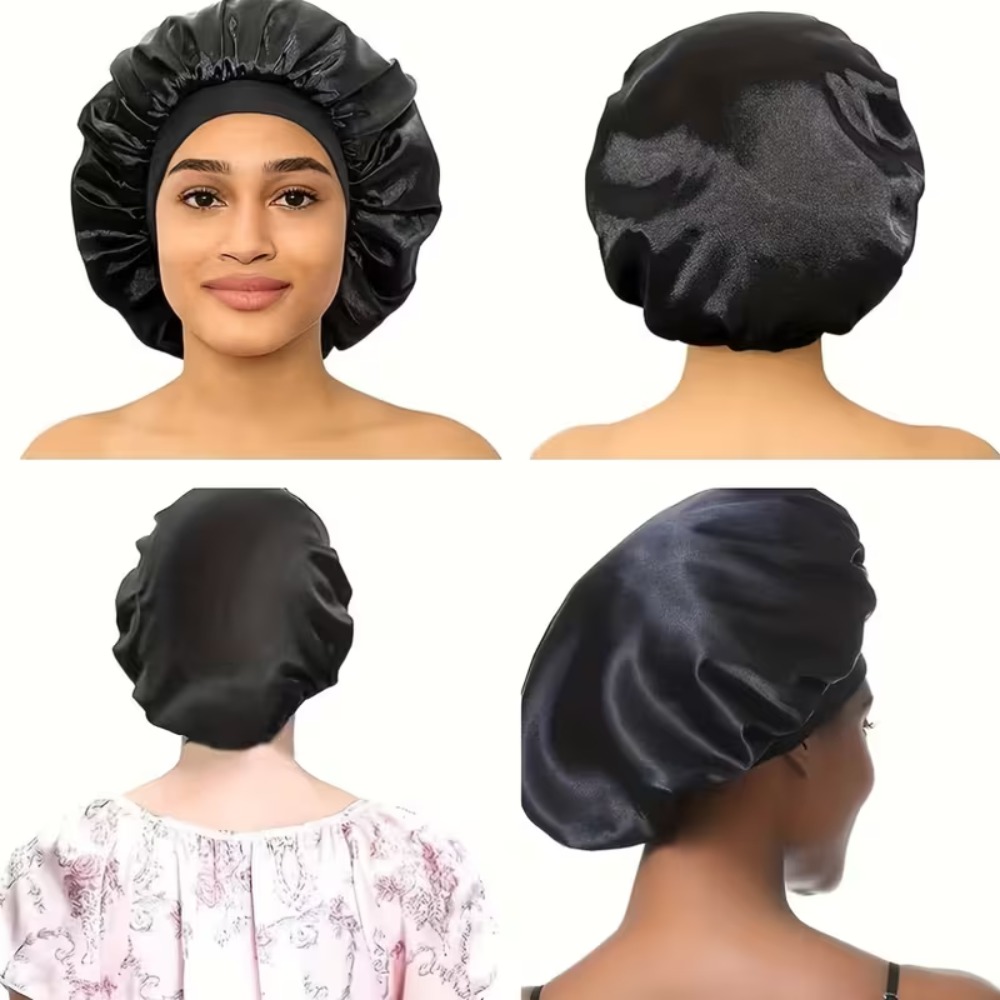    サテンボンネット睡眠アイマスクセット、幅広ゴムバンド - Milanaise Mesh Band のレビューと価格