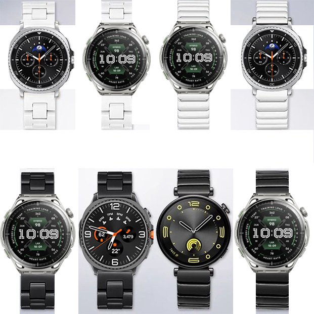 22 ミリメートルセラミック時計ストラップ Amazfit  - Ceramic Link Bracelet のレビューと価格