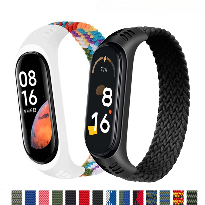 Xiaomi Mi Band 6 7用ストラップ ナイロン製 - Solo Loop Strap のレビューと価格