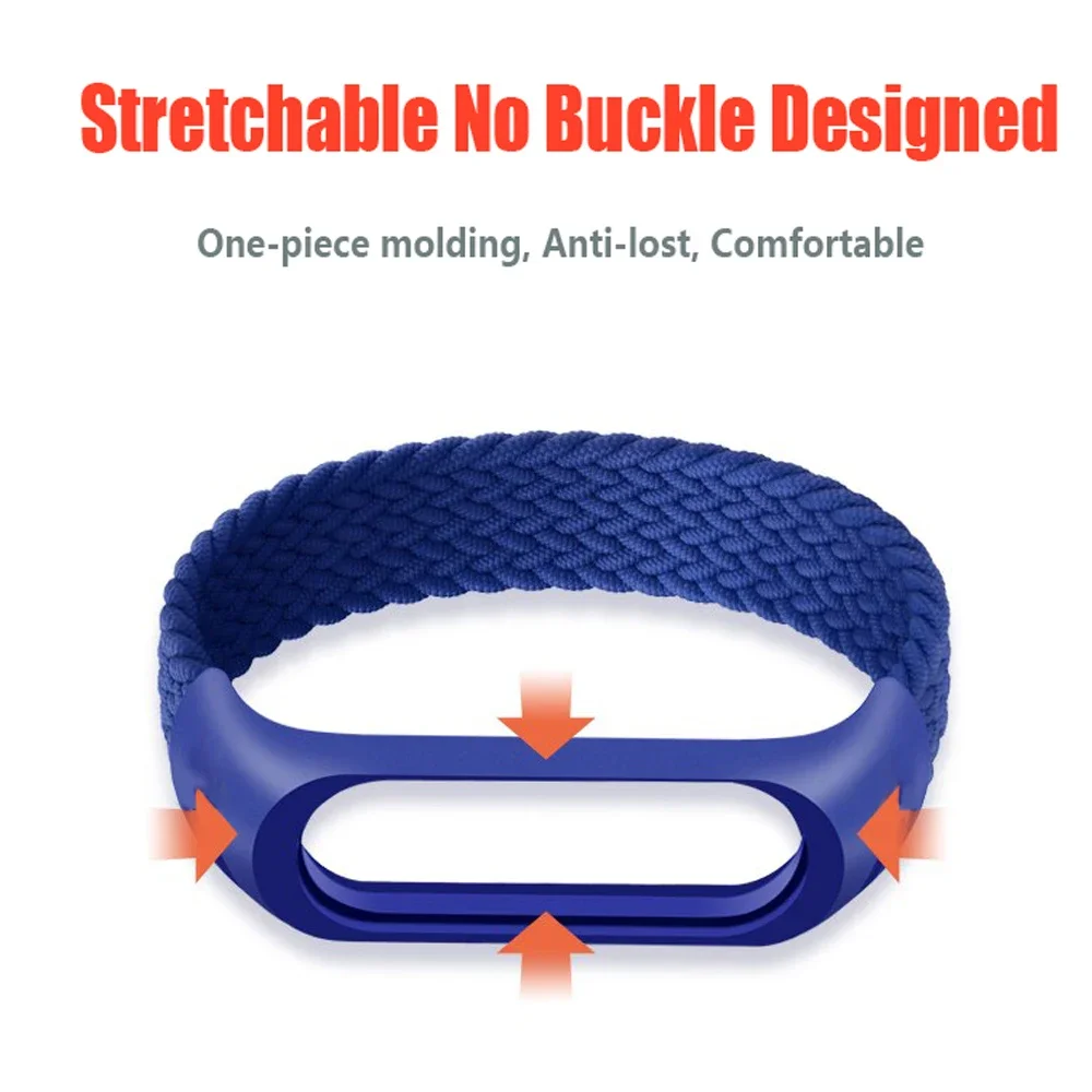 Xiaomi Mi Band 6 7用ストラップ ナイロン製 - Solo Loop Strap のレビューと価格