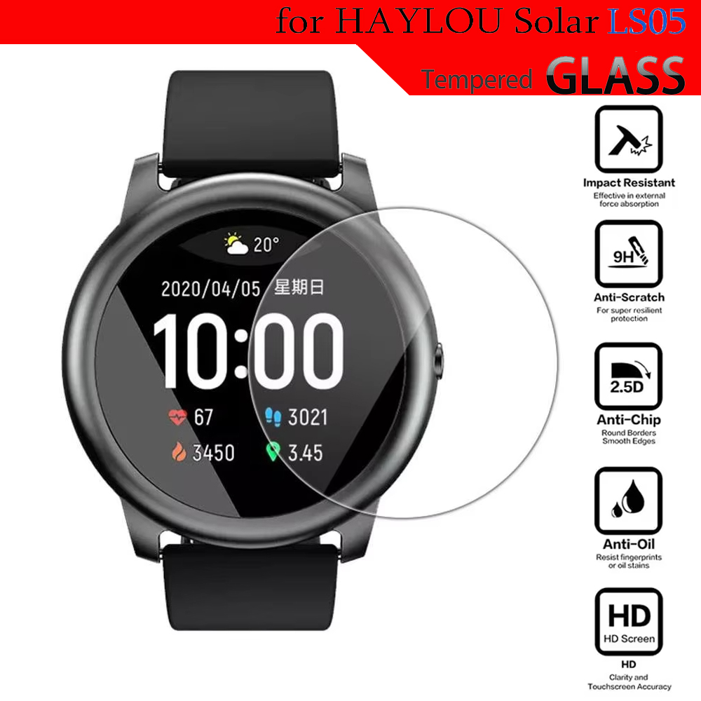 強化ガラス HayLou ソーラー LS05 スマートウォッ - Smart Watch Accessories のレビューと価格