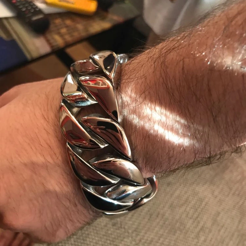 20/26/31 ミリメートル 316L ステンレス鋼縁石キ - Ceramic Link Bracelet のレビューと価格