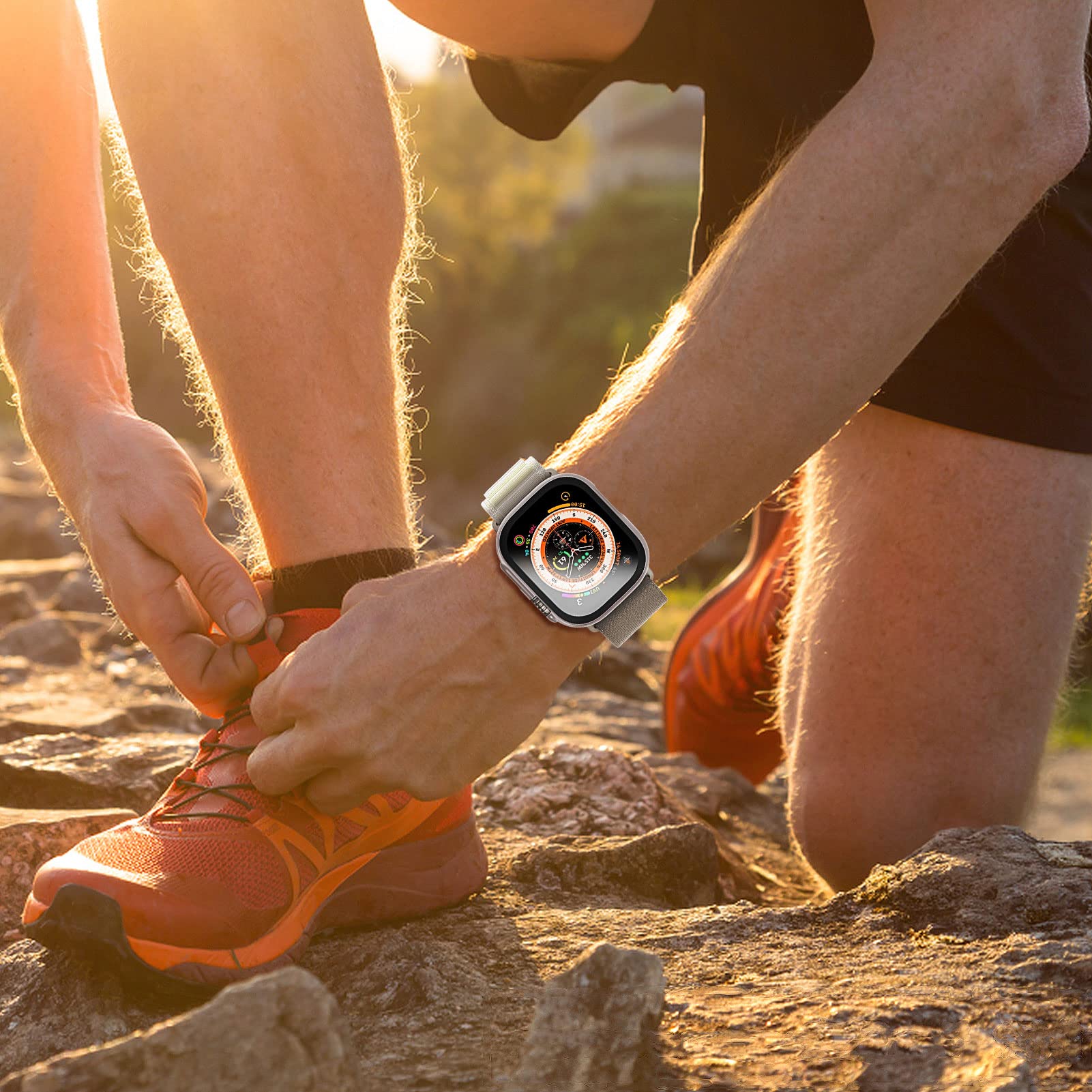 ガラス + ケース Apple Watch ウルトラ 2 3 - Smartwatch Band Accessories のレビューと価格