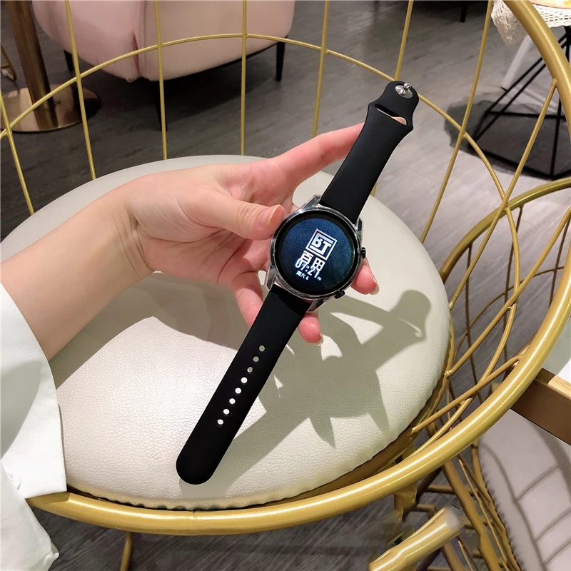 サムスンギャラクシーウォッチ用シリコンスポーツストラップ,ク - Titan Smartwatch Accessories のレビューと価格
