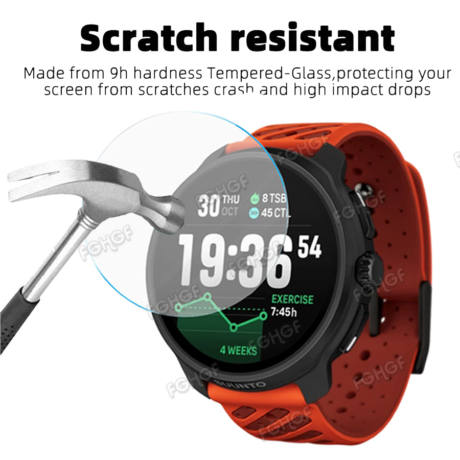 強化ガラス保護フィルムガードスントレース 2/レース S ス - Smart Watch Accessories のレビューと価格