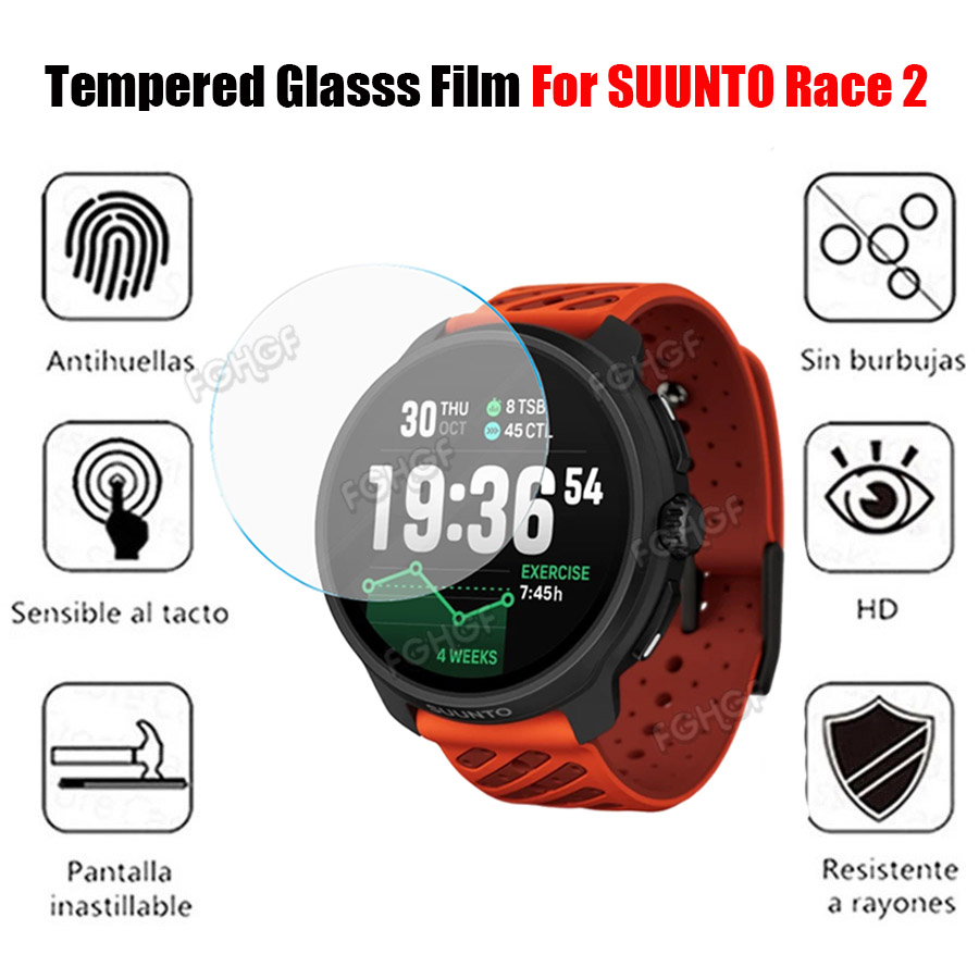 強化ガラス保護フィルムガードスントレース 2/レース S ス - Smart Watch Accessories のレビューと価格