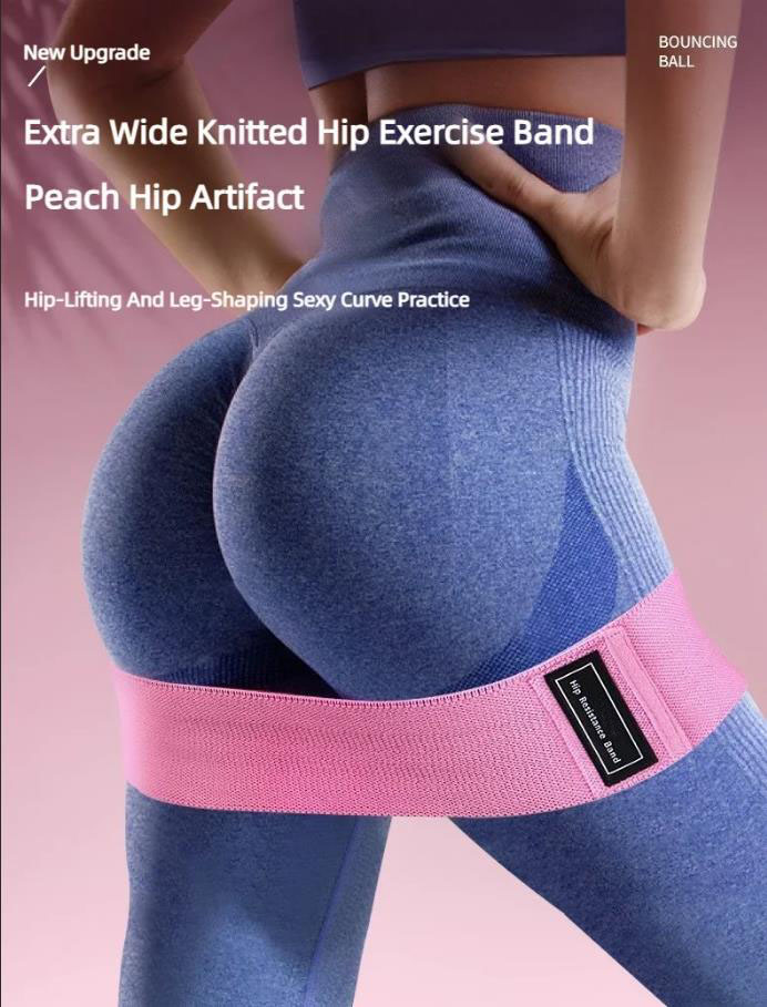3 個のファブリックレジスタンスヒップブーティバンド臀部太も - Milanaise Mesh Band のレビューと価格
