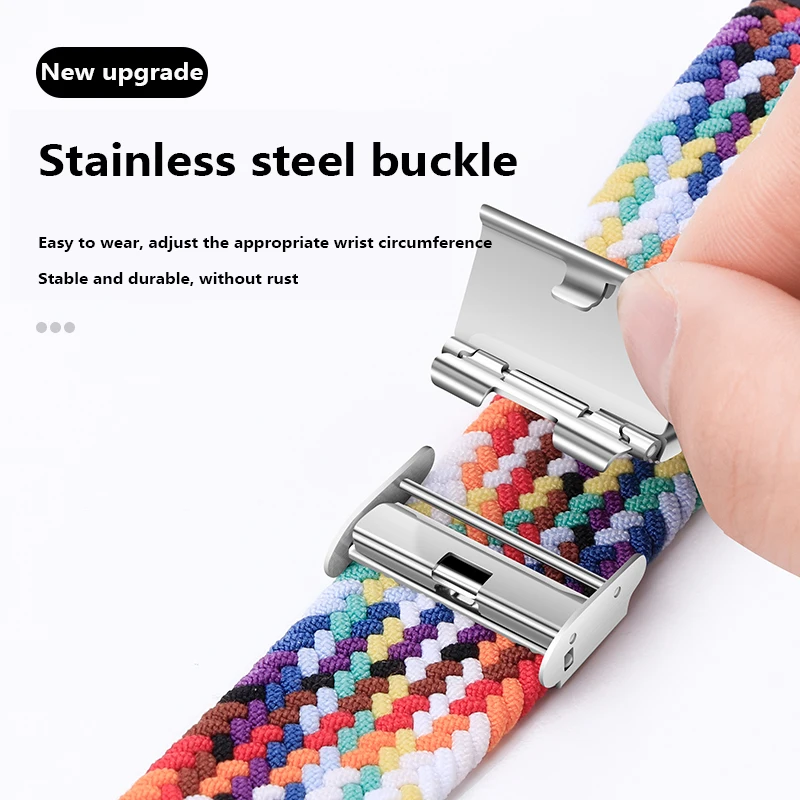 ナイロン編組ソロループストラップ Redmi Watch 5 - Solo Loop Strap のレビューと価格