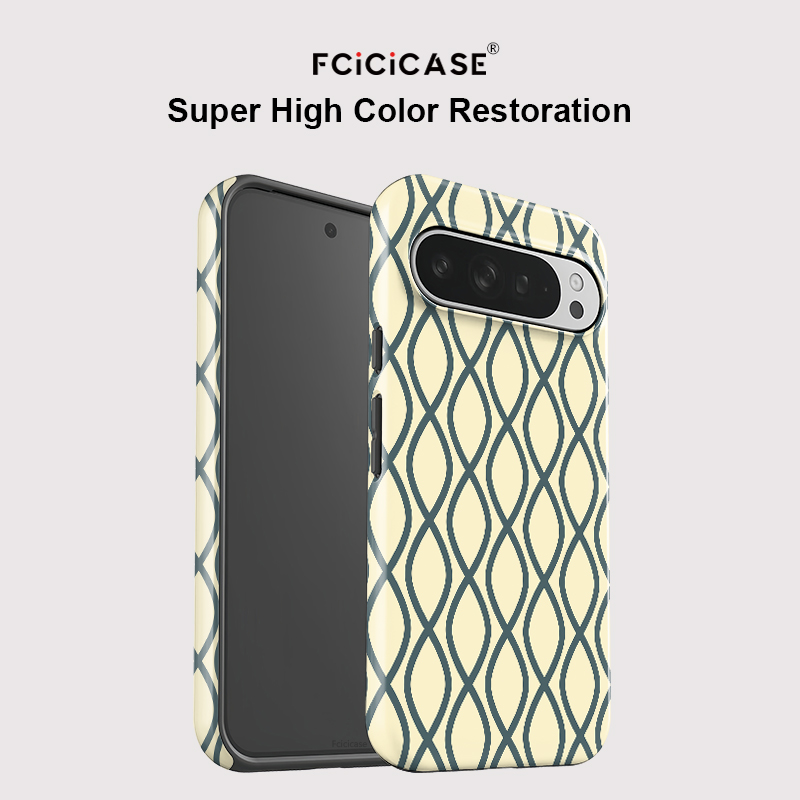 Fcicicase ファッションストライププリントスマホケー - Google Pixel 8A のレビューと価格