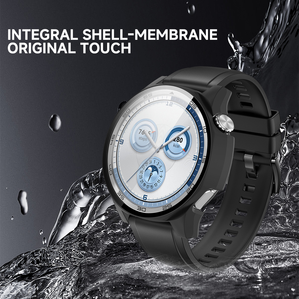 強化ガラスケース Huawei Watch GT 5用 フル - Titan Smartwatch Accessories のレビューと価格