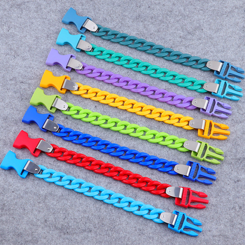 Fishsheep2021-男性と女性のためのカラフルなリン - Ceramic Link Bracelet のレビューと価格