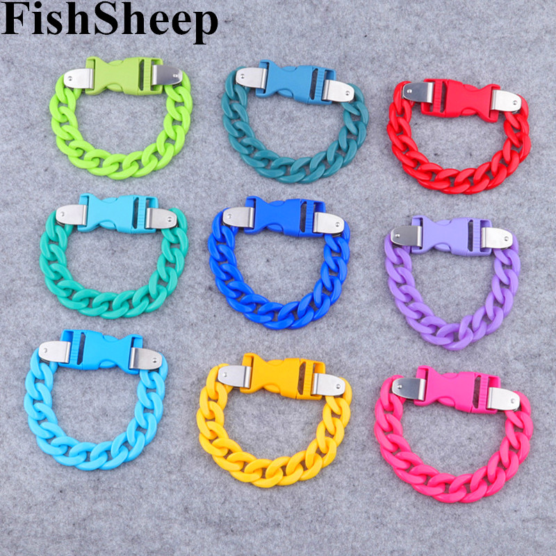 Fishsheep2021-男性と女性のためのカラフルなリン - Ceramic Link Bracelet のレビューと価格