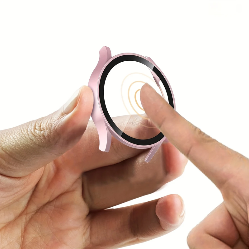 強化ガラス + PC ケースサムスンギャラクシーウォッチ 7 - Accessories For Galaxy Watch 5 のレビューと価格