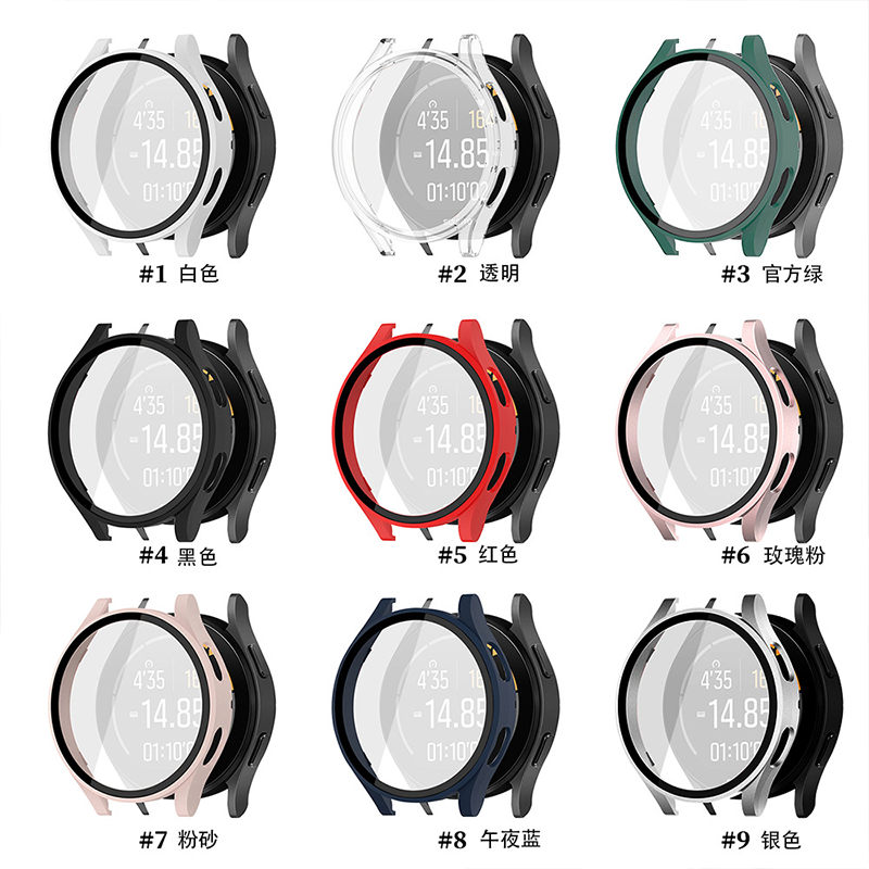 強化ガラス + PC ケースサムスンギャラクシーウォッチ 7 - Accessories For Galaxy Watch 5 のレビューと価格