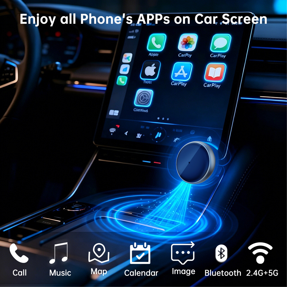MOCENDO 2in1 有線から無線へのCarPlayアダ - Smart Accessories のレビューと価格